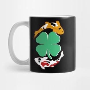 koi fish retro st patricks day tee Mug